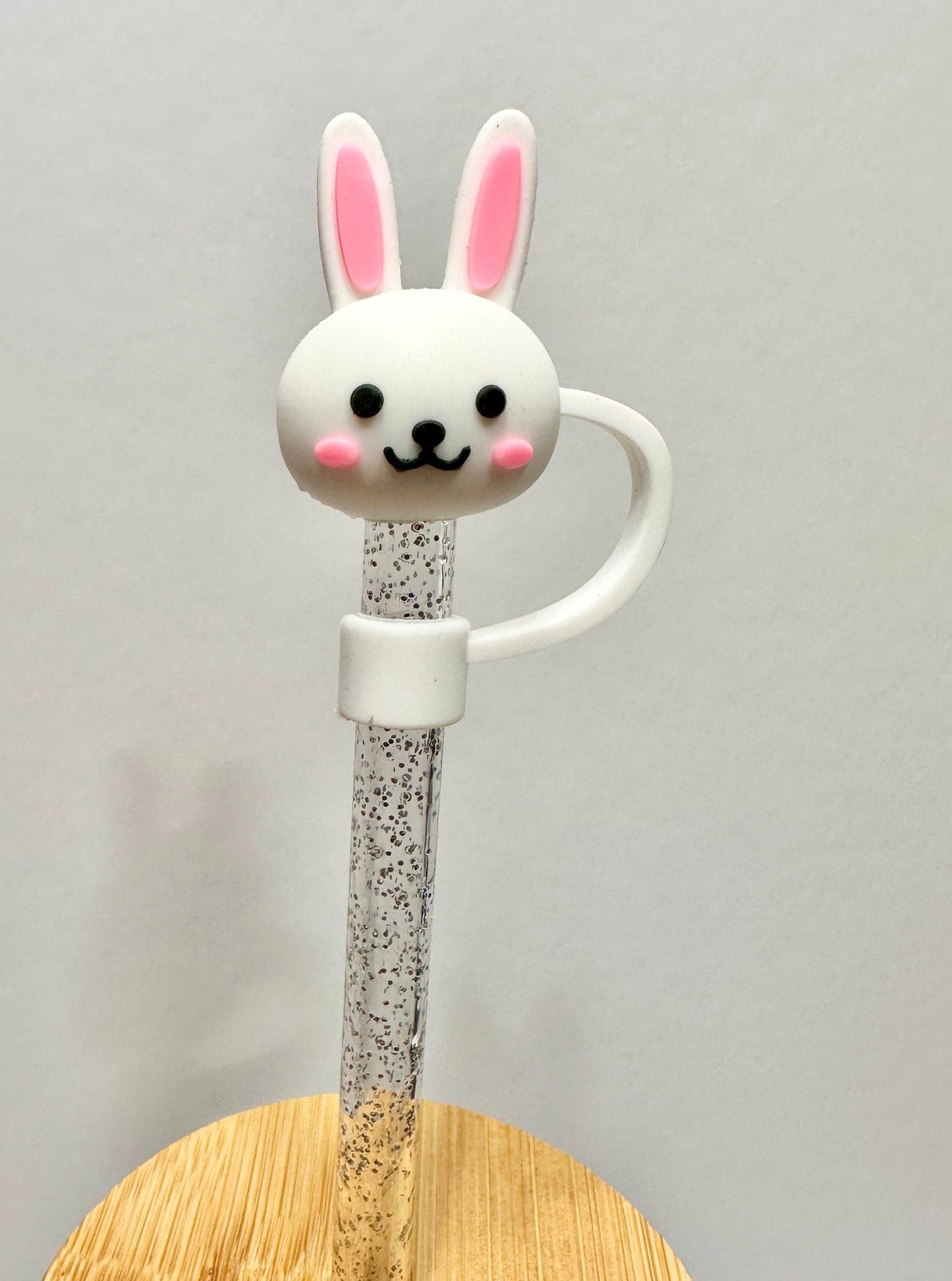 Cute Animals Straw Toppers