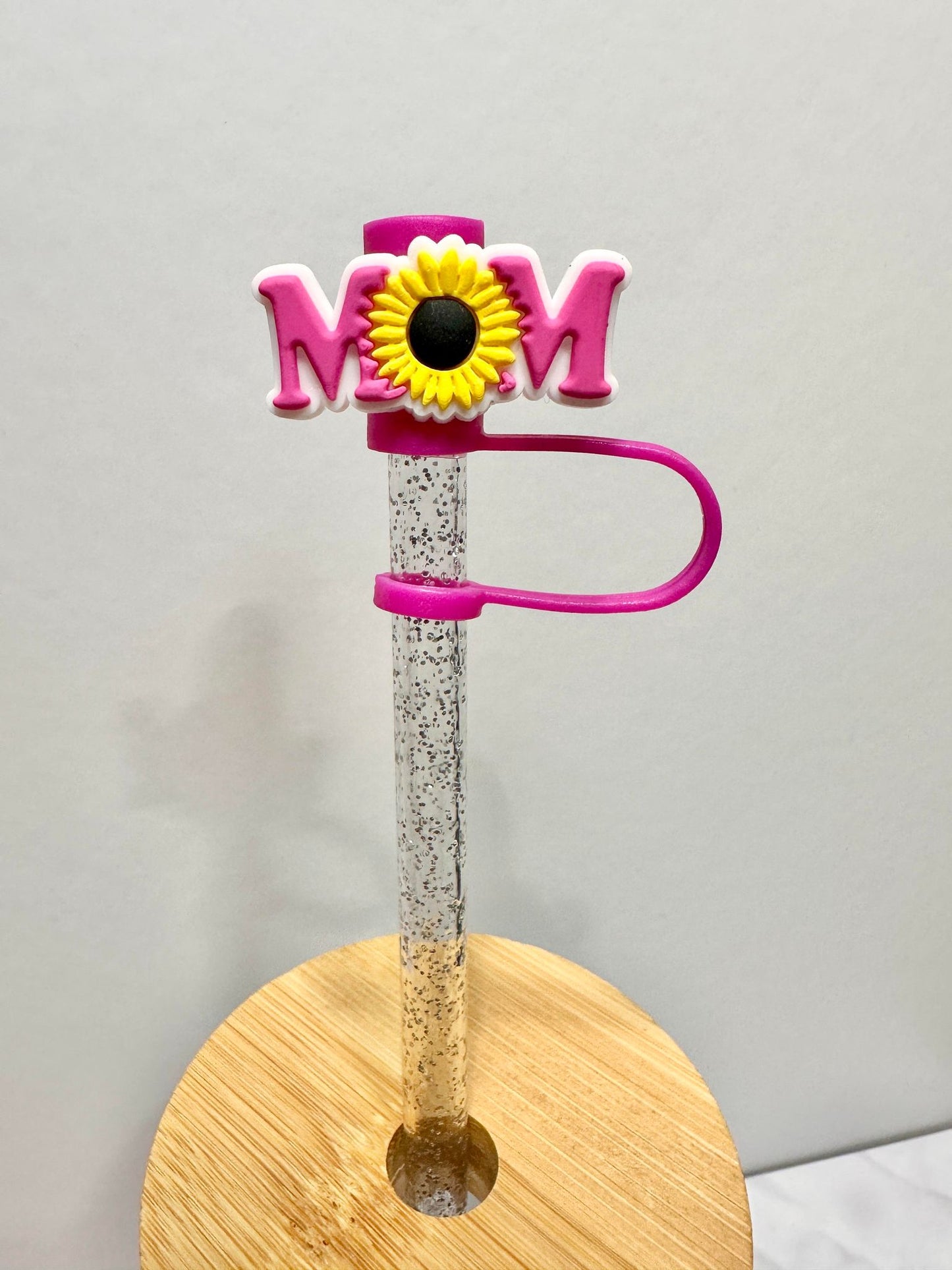 Mom Straw Toppers