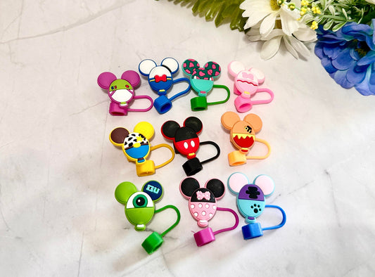 Character Ears Straw Toppers