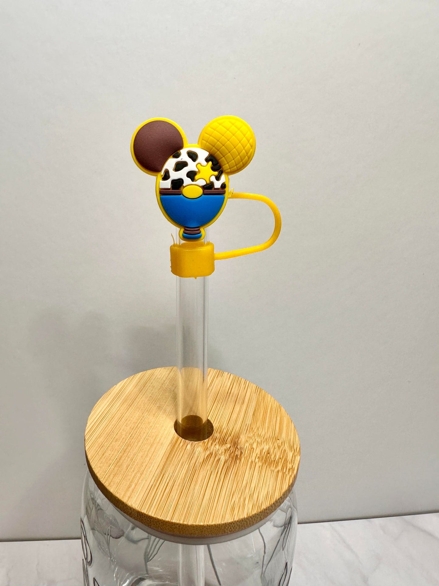 Character Ears Straw Toppers