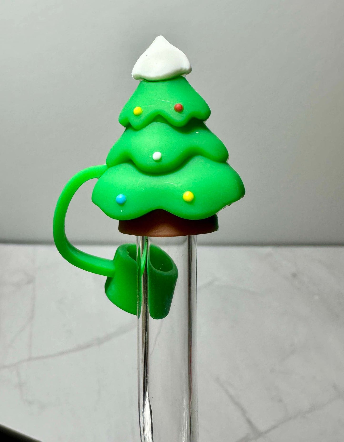 Chunky Christmas Straw Toppers (Larger)