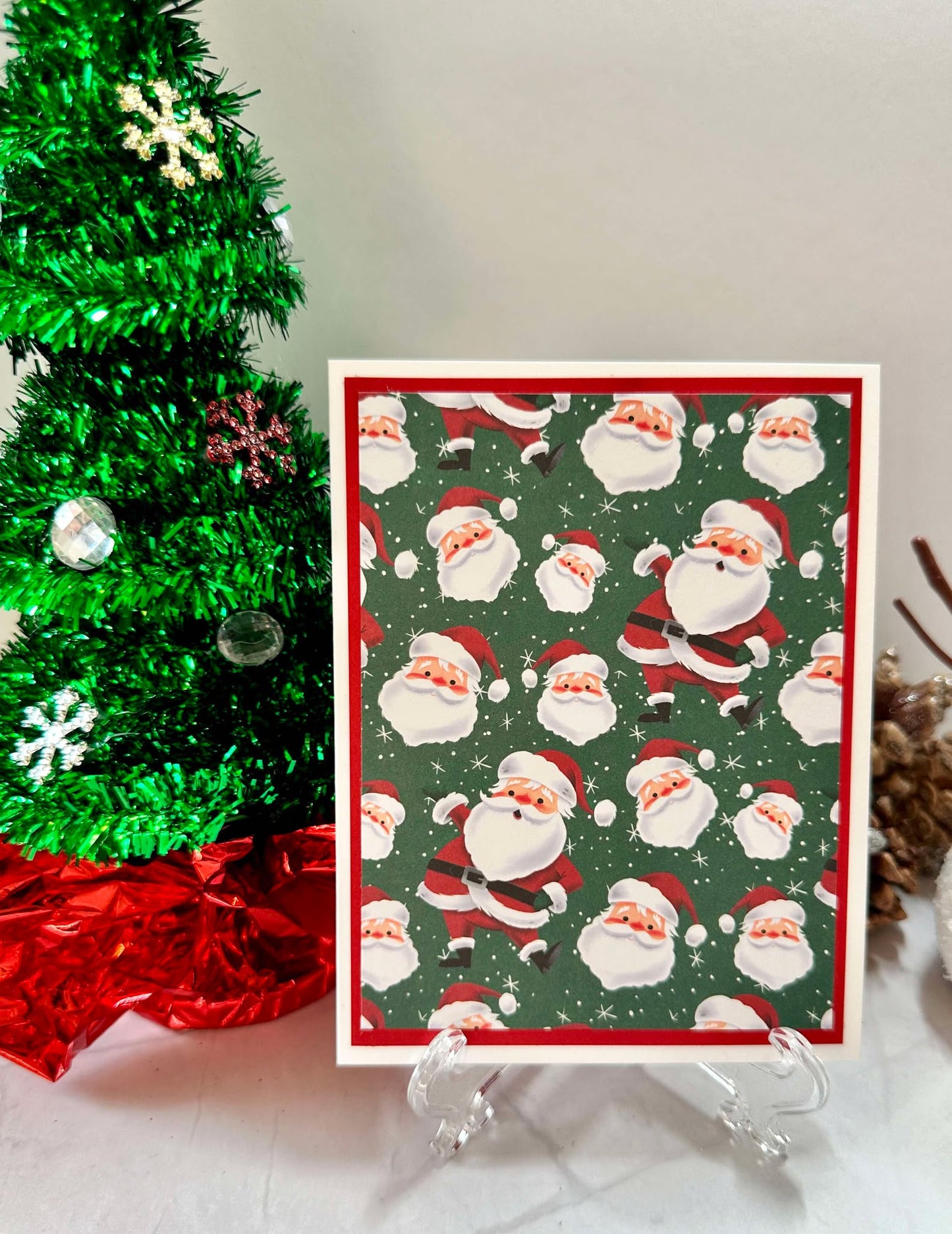 Jolly Santa Blank Notecards