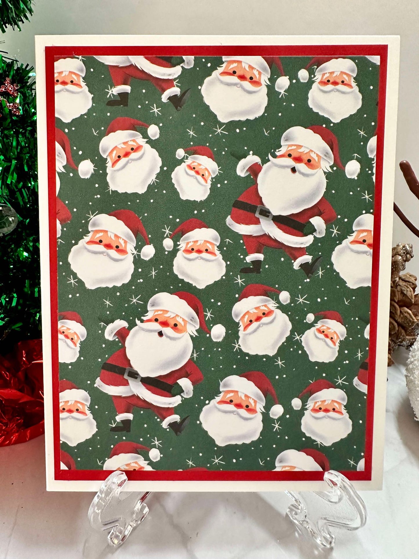 Jolly Santa Blank Notecards