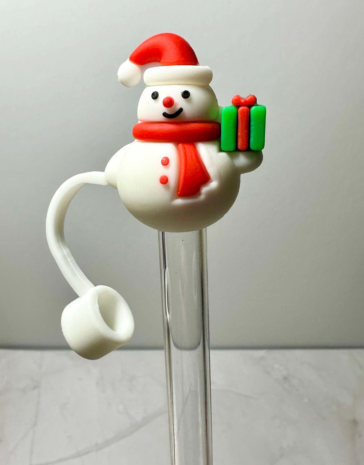 Chunky Christmas Straw Toppers (Larger)