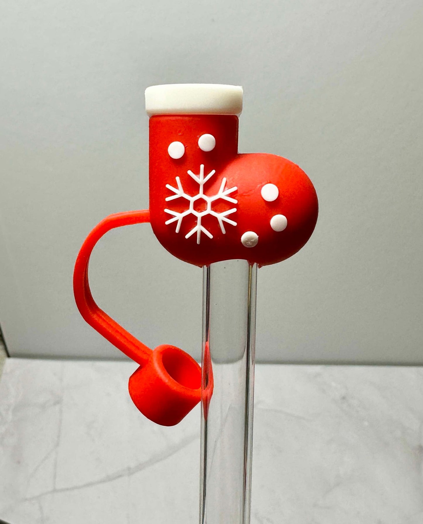 Chunky Christmas Straw Toppers (Larger)