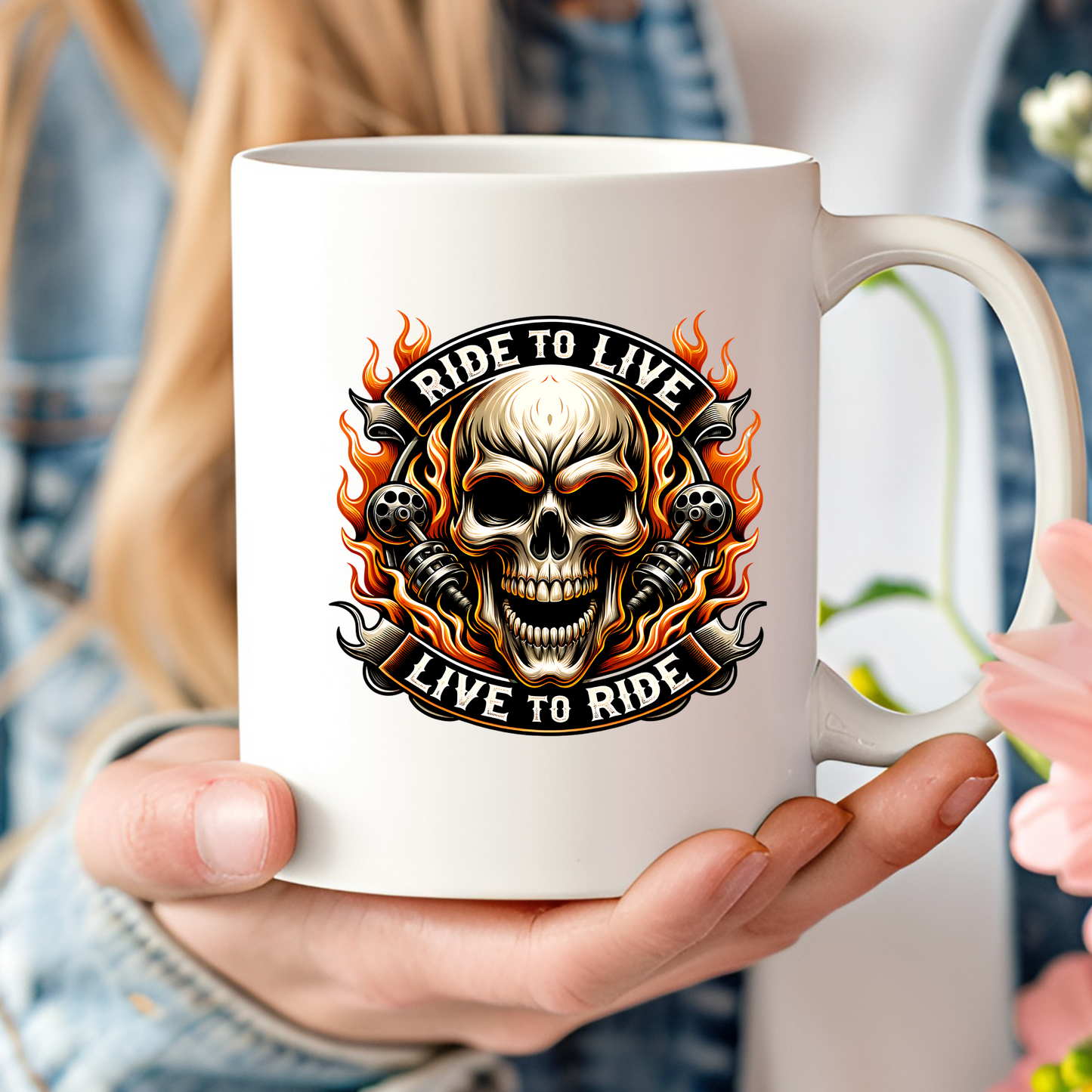 Ride To Live, Live To Ride 11oz Mug