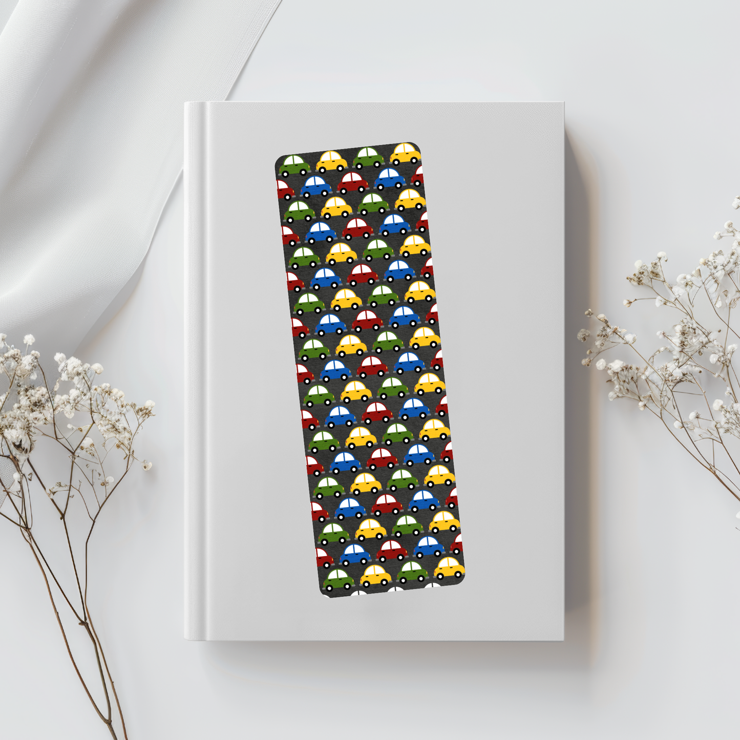 Kids Little Cars Bookmark