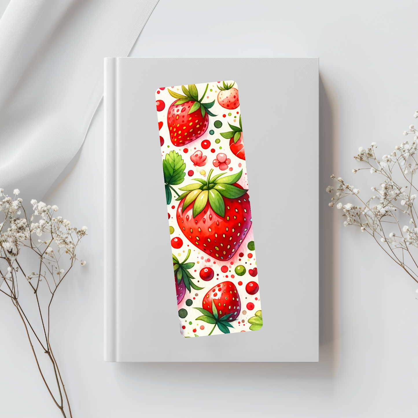 Strawberries Bookmark