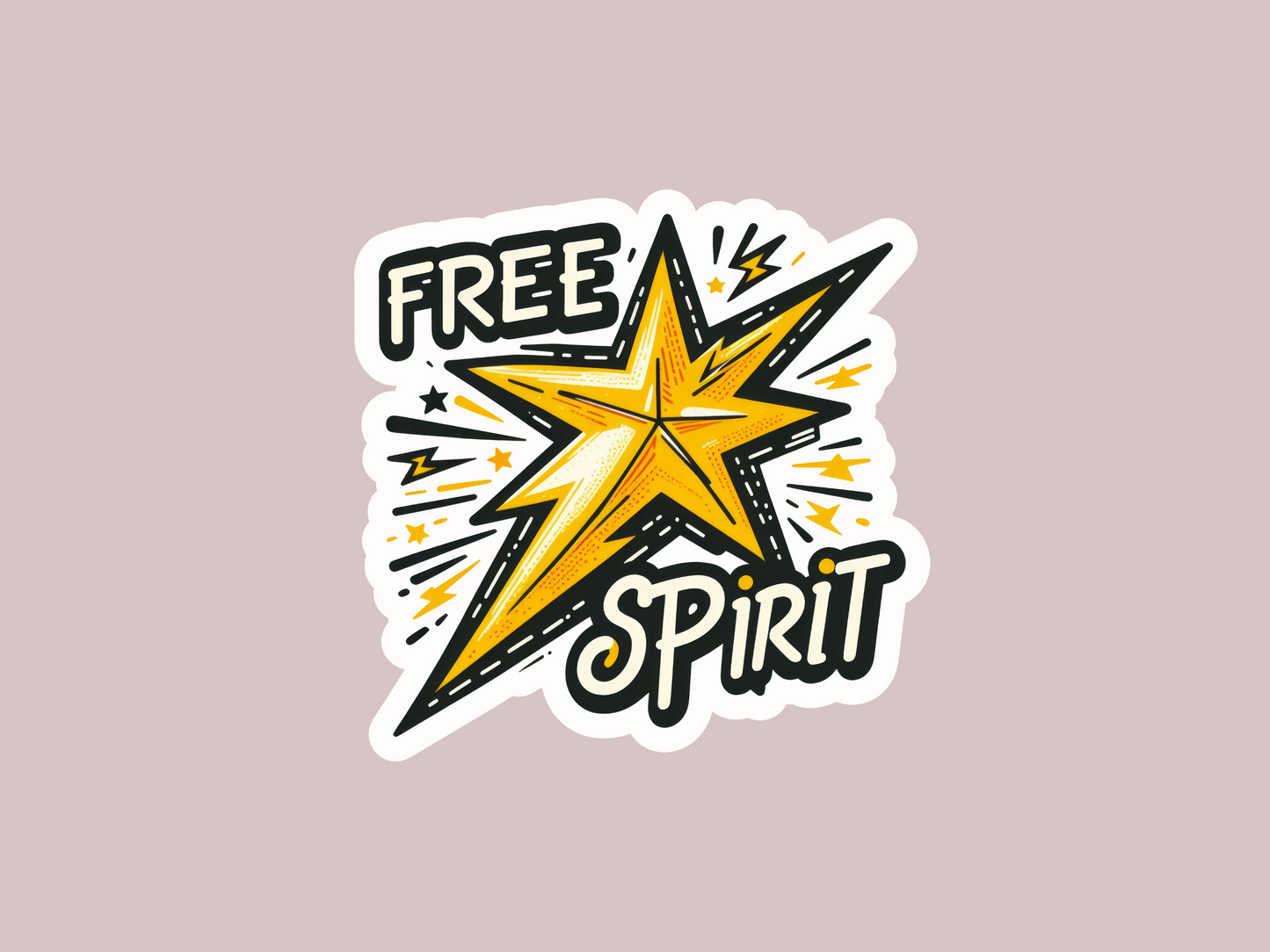 Free Spirit Sticker