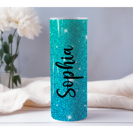 Glitter Personalized 20oz Tumbler