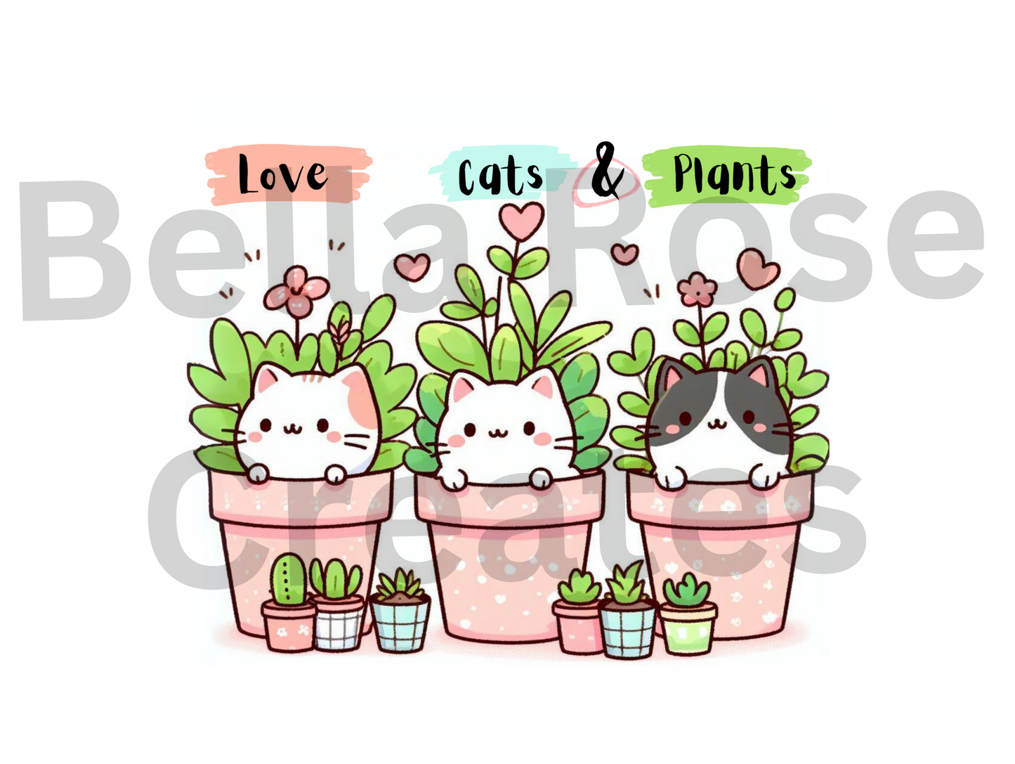Love Cats & Plants 20oz Tumbler