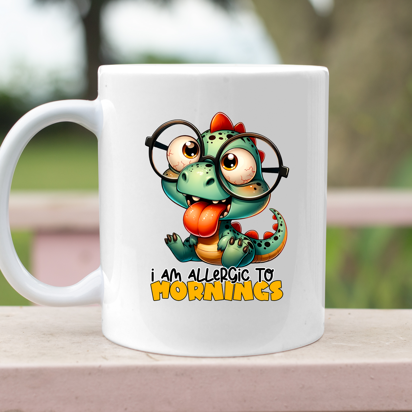 I'm Allergic To Mornings 11oz Mug