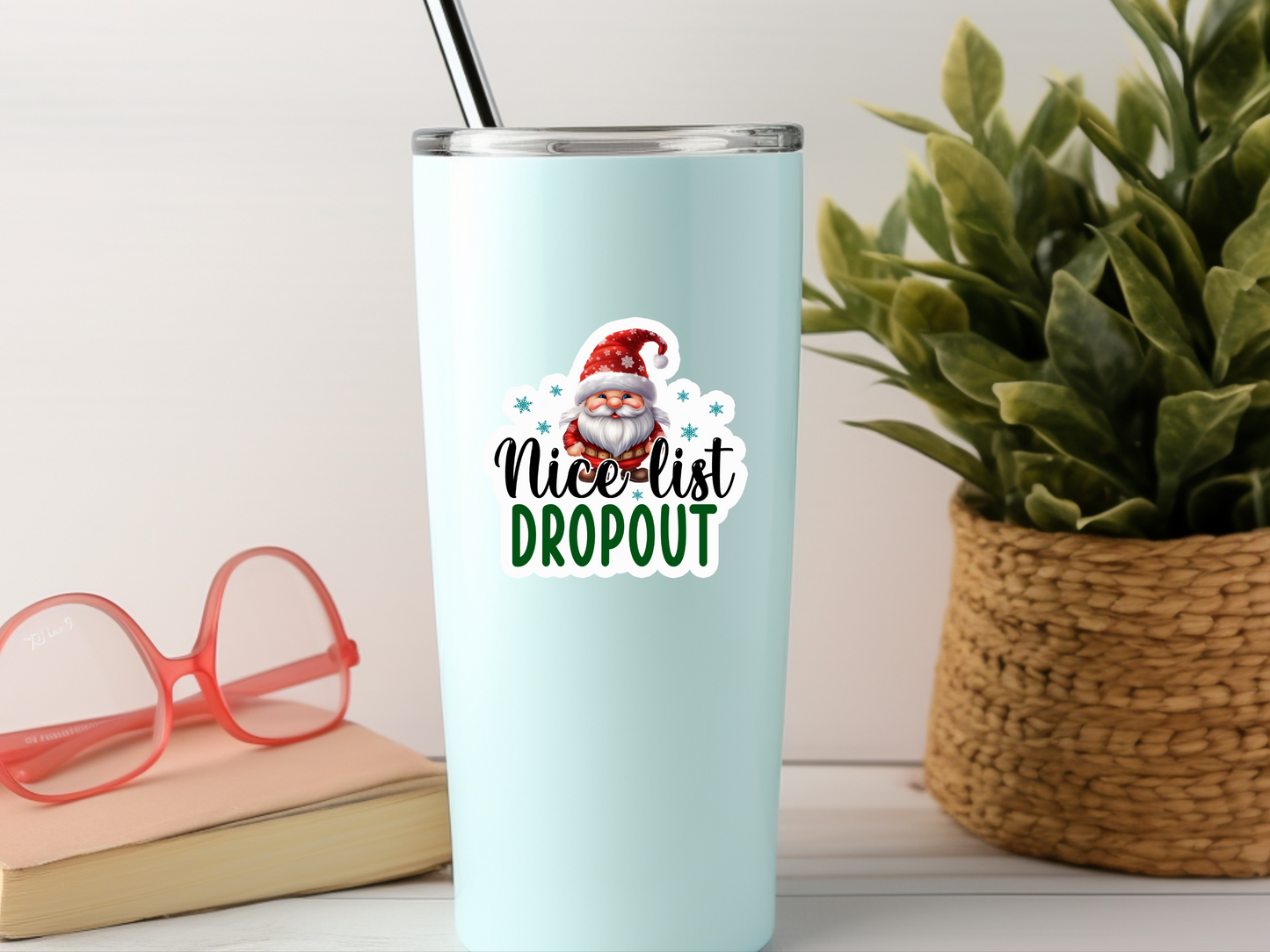 Nice List Dropout Sticker