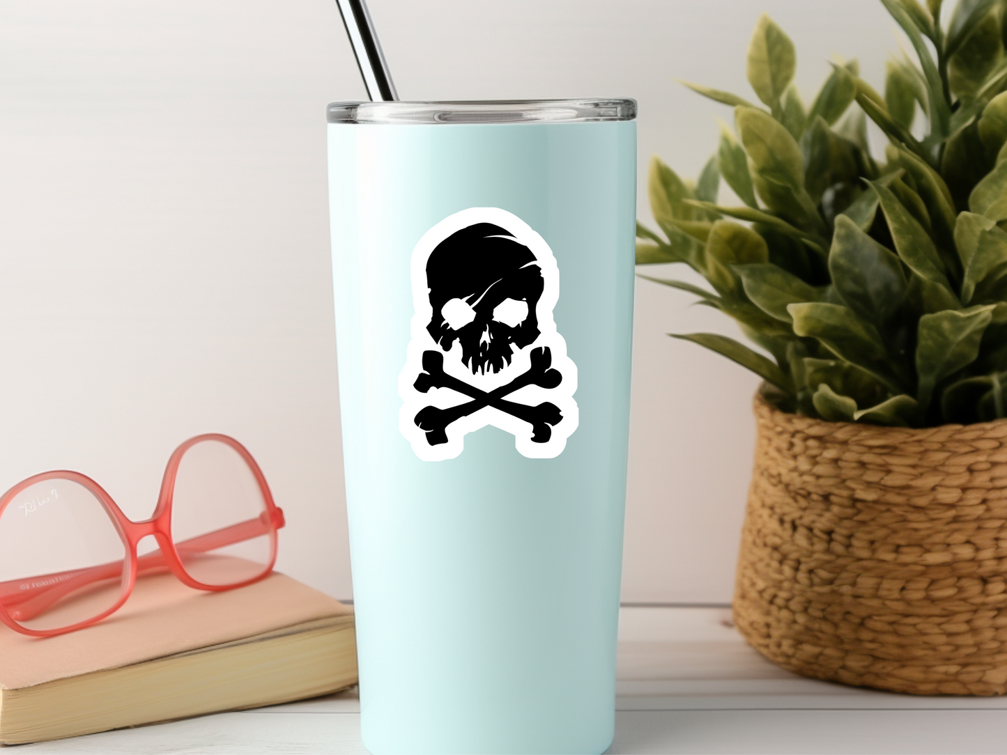 Skull & Crossbones Sticker