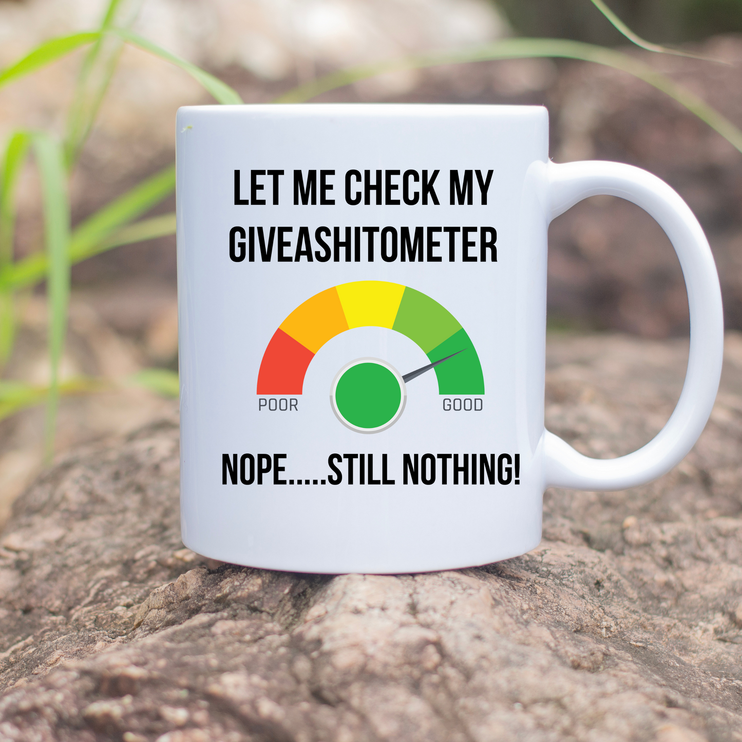 Giveashitometer 11oz Mug