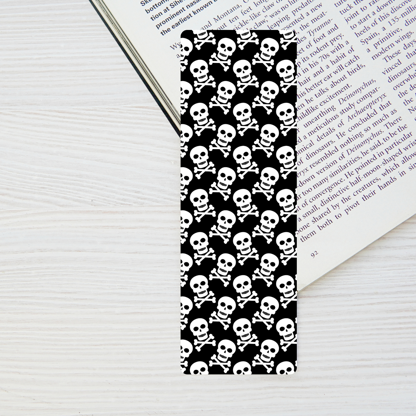 Skull & Crossbones Bookmark