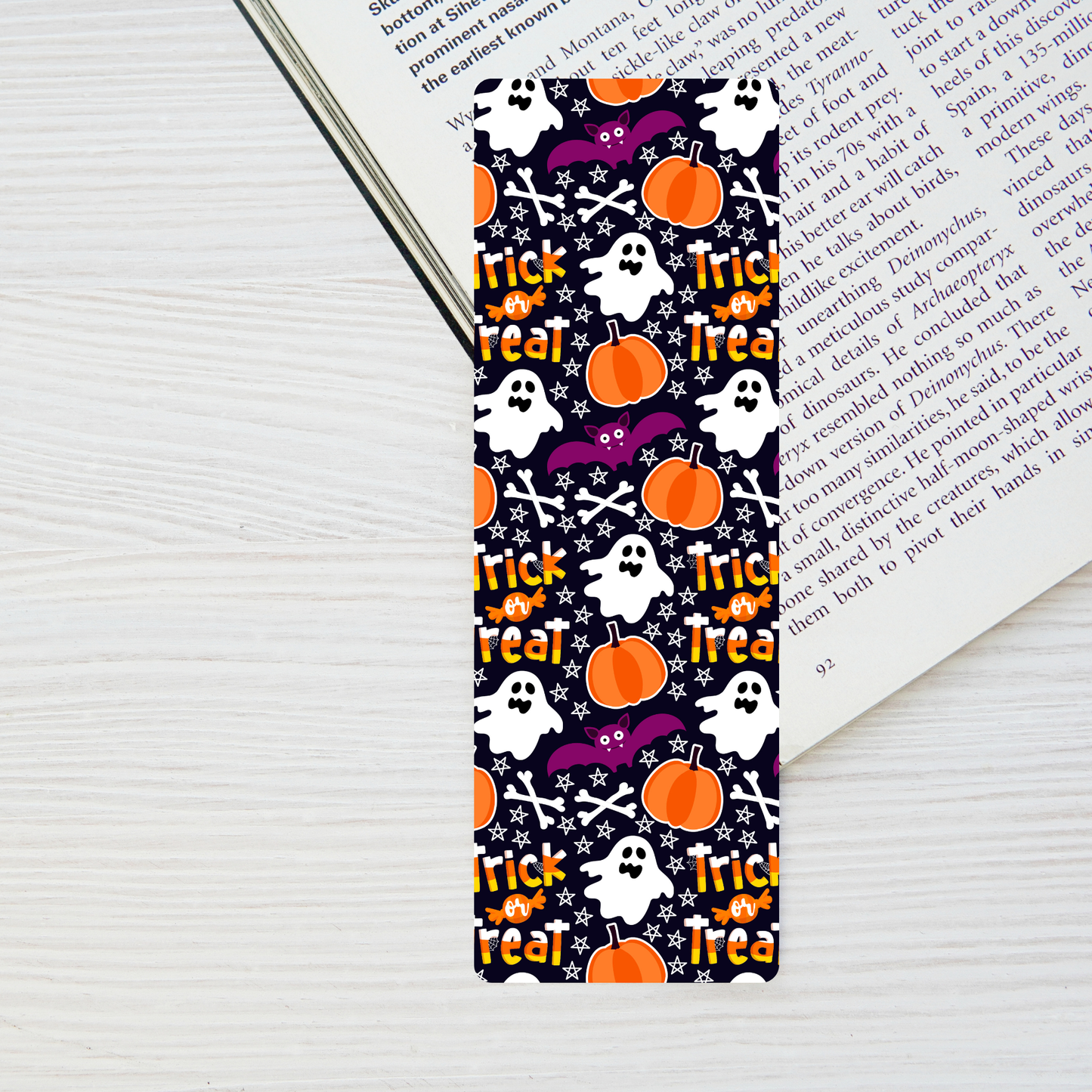 Trick Or Treat Bookmark