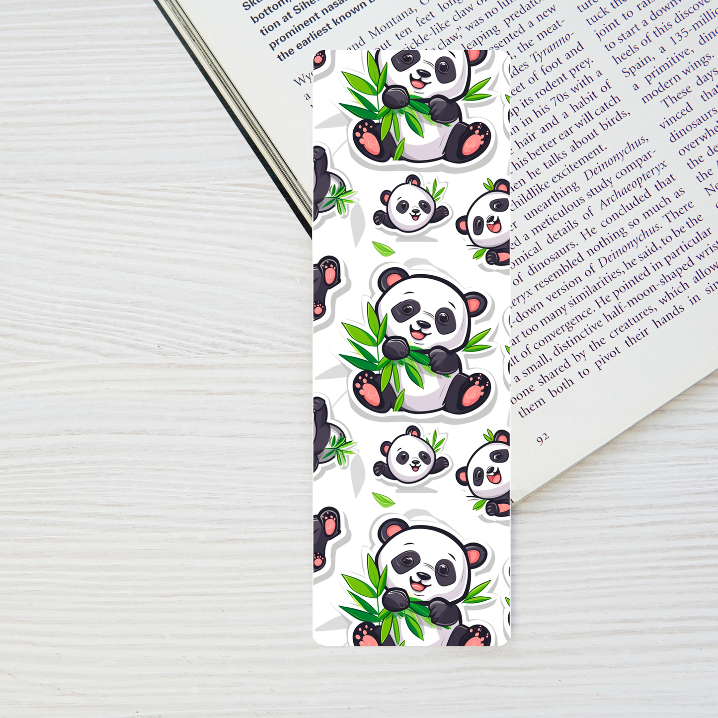 Kids Cute Panda Bookmark